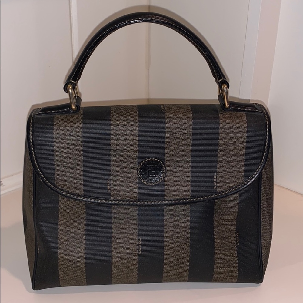 Vintage Fendi top-handle tote